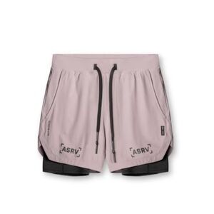 ASRV Tetra Lite Men's 0467 5” Liner Cinder Athletic Workout Shorts | Size M